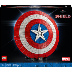 Legetøj Lego Marvel Captain America's Shield 76262