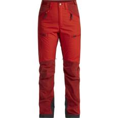 Lundhags Rød Bukser & Shorts Lundhags Makke High Waist Hiking Pants Women - Lively Red/Mellow Red