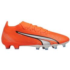 45 - 7 - Orange Fodboldstøvler Puma Ultra Match FG/AG M - Ultra Orange/White/Blue Glimmer