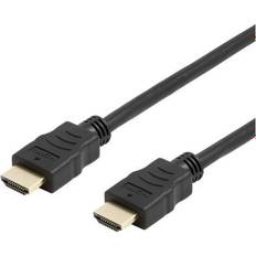 HDMI-kabler - PVC Deltaco Flex HDMI - HDMI M-M 2m