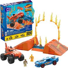 Mega Bloks Elefanter Legetøj Mega Bloks Hot Wheels Bilsæt Smash N Crash Tiger Shark Chomp Course