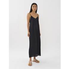 See by Chloé Dame Kjoler See by Chloé Embroidered slip dress Blue 100% Viscose