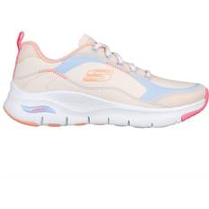 Skechers 45 - Dame Sneakers Skechers Arch Fit Cool Oasis W - Natural/Multi