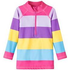 92 UV-trøjer Børnetøj Name It UV Badeshirt Nmfzimmi Pink Yarrow