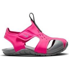 Nike Pink Sandaler Nike Toddler Sunray Protect 2 Sandals - Hyper Pink/Smoke Grey/Fuchsia Glow
