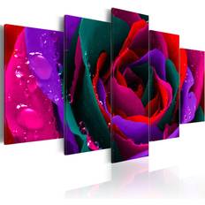 Artgeist Multicoloured rose Billede