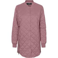 Knapper - M - Pink Overtøj Vero Moda Hayle Quilted Jacket - Purple/Nostalgia Rose