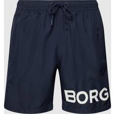 Herre - Vandafvisende Badebukser Björn Borg Swim Shorts Marineblå