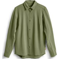Fjällräven Dame - Polyester Skjorter Fjällräven S/F Sun Shirt Women Green-620