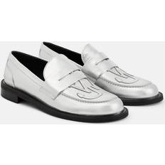 13 - Dame - Hvid Lave sko JW Anderson Leather Moccasin Loafers