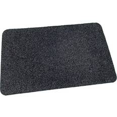 Clean Carpet Ecolux Grå, Sort 66x95cm