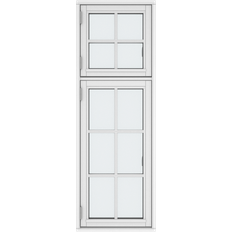 Klarvinduer DB1-10_138 Træ Sidehængt vindue Vindue med 2-lags glas 41x120cm