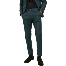 Dame - Elastan/Lycra/Spandex - Grøn - Slim Bukser Jack & Jones Premium Slim Fit Suit Trousers - Forest River