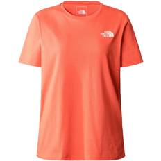 The North Face Dame - Orange Tøj The North Face Women's Foundation Graphic T Shirt Retro Orange