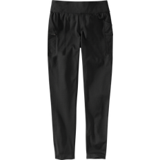 Carhartt Dame - XL Bukser & Shorts Carhartt Women's Force Lightweight Knit Pants - Black