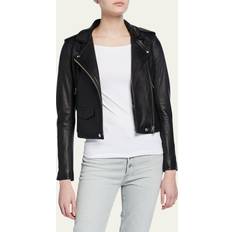 IRO Kort Tøj IRO Ashville leather jacket black