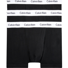 32 - Herre Tøj Calvin Klein Cotton Stretch Trunks 3-pack - Black