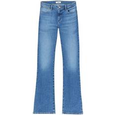Wrangler Bomuld - Dame Tøj Wrangler High Waist Bootcut Jeans