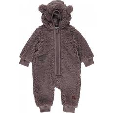 Lilla Fleece heldragter Müsli Fleece Suit with Zipper - Grape (1584057700-018140901)