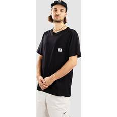 Element Herre T-shirts & Toppe Element Basic Pocket Label T-shirt flint black
