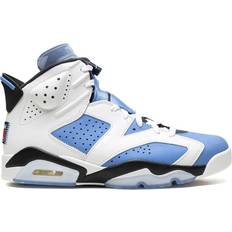 Nike 7 - Herre - Nubuck Sneakers Nike Air Jordan 6 Retro M - University Blue/White/College Navy/Black