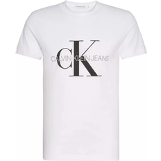 Calvin Klein Slim Overdele Calvin Klein Slim Monogram T-shirt - Bright White