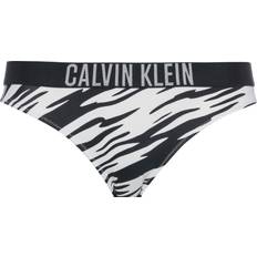 Elastan/Lycra/Spandex - Zebra Bikinitrusser Calvin Klein Bikini Bottoms Intense Power BLACK