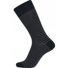 JBS Elastan/Lycra/Spandex - Stribede Strømper JBS Patterned Socks - Black/Skin
