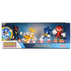 Sonic Plastlegetøj Sonic Sæt med tal 8 cm 4 Dele