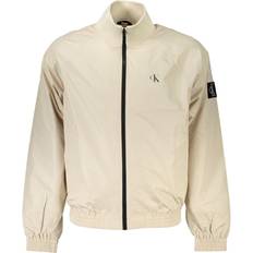 Calvin Klein Beige Jakker Calvin Klein UNPADDED HARRINGTON JACKET Khaki