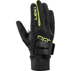 Herre - Nylon - Skiløb Handsker & Vanter Leki Alpino PRC Shark Gloves - Black/Neon Yellow