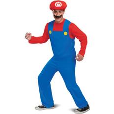 Dragter - Herrer - Papir Dragter & Tøj Disguise Men Mario Classic Costume X