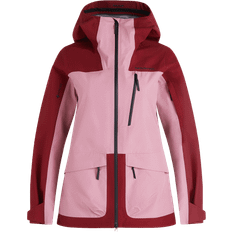 Peak Performance Pink Tøj Peak Performance Vertical 3L Jacket W - Better Root/Rogue Red