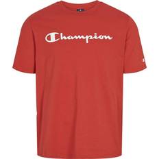 Champion Herre - S T-shirts Champion Crewneck T-shirt Rs062, Male, Tøj, T-shirt, Rød
