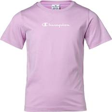 Champion Dame T-shirts & Toppe Champion Crewneck T-Shirt Børn Lilla 155