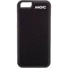 MOC Mobilcovers MOC Velcro Case iPhone 6/6S Black QAS Black, Unisex, Udstyr, Elektronik, Sort, ONESIZE