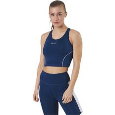 Björn Borg Dame Toppe Björn Borg Sthlm Cropped Tank Blue, Female, Tøj, Tops, Træning, blå