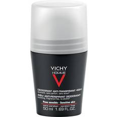 Vichy Uden parabener Hygiejneartikler Vichy Homme 48H Antiperspirant Deo Roll-on 50ml 1-pack