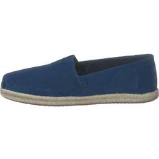 12 - 36 ½ - Dame Lave sko Toms Suede Rope Alprg Moroccan Blue