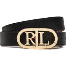 Lauren Ralph Lauren Bælter Lauren Ralph Lauren Oval Reversible Belt - Black