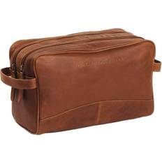 The Chesterfield Brand Brun Toilettasker & Kosmetiktasker The Chesterfield Brand Toiletry Bag STEFAN Made Of Large Cosmetics Case For Men Women For Travel Cognac