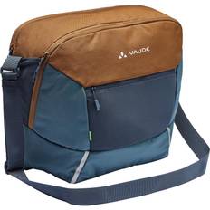 Vaude Blå Håndtasker Vaude Cycle Messenger Bag L, blå/brun Bagagebærerertasker 2023