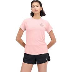 New Balance Impact Run T-Shirt Damen Pink, XL
