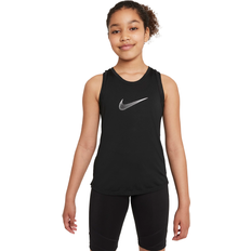 Nike Pink - Polyester Børnetøj Nike Girl's Dri-FIT Training Tank - Black