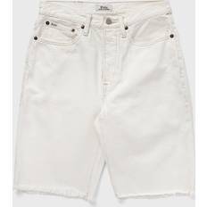 Polo Ralph Lauren Dame Shorts Polo Ralph Lauren Woman Denim shorts White Cotton