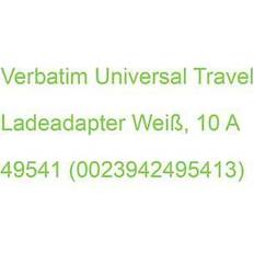 Verbatim universal travel reiseadapter 49541 0023942495413