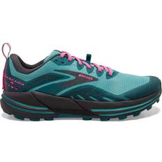 Brooks 43 ½ Løbesko Brooks Cascadia 16 W - Porcelain/Blue Coral/Pink