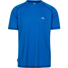 Trespass Polyester T-shirts Trespass Men's Quick Dry Active T-shirt Albert - Blue