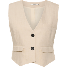 Gestuz MalouGZ Linen Waistcoat Beige