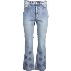 Desigual Bomuld Bukser & Shorts Desigual Bomuld Bukser & Jeans Blue IT38/XS-XS